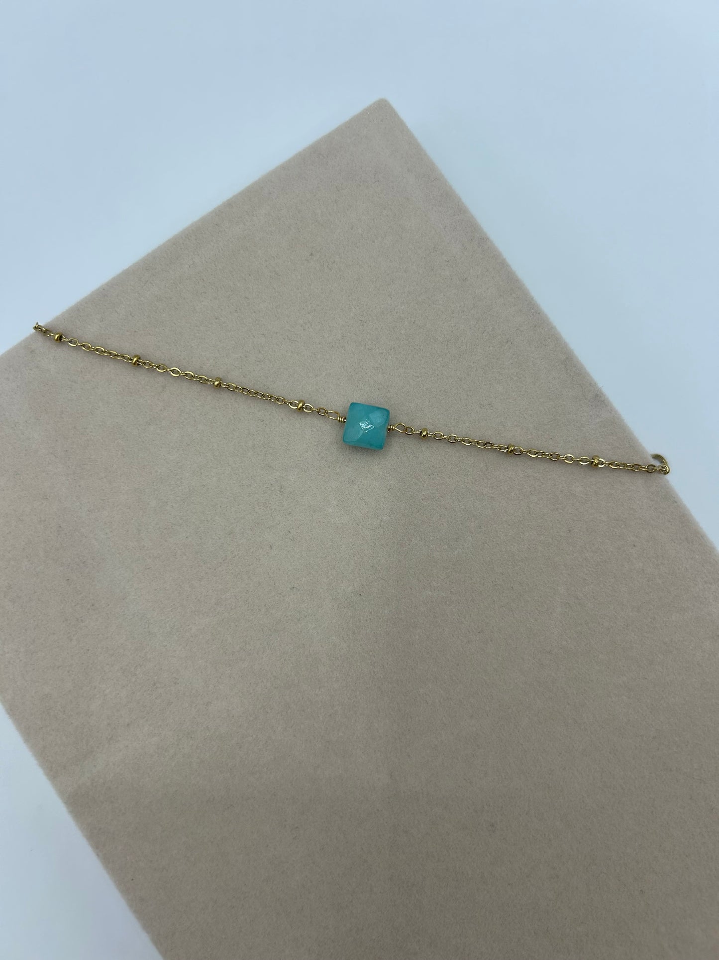 Bracelet Paloma Turquoise Doré