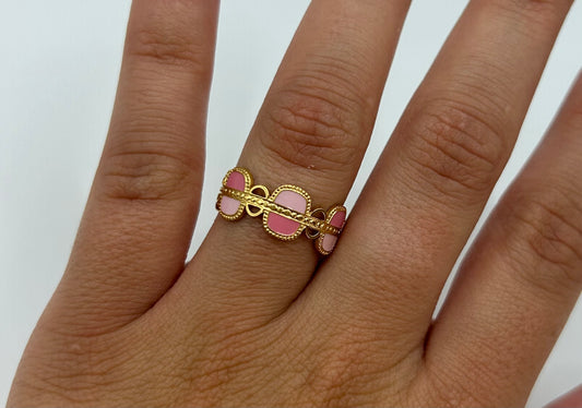 Bague Rose Doré